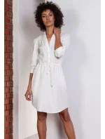 Dámské šaty model 18140442 ecru - Lanti