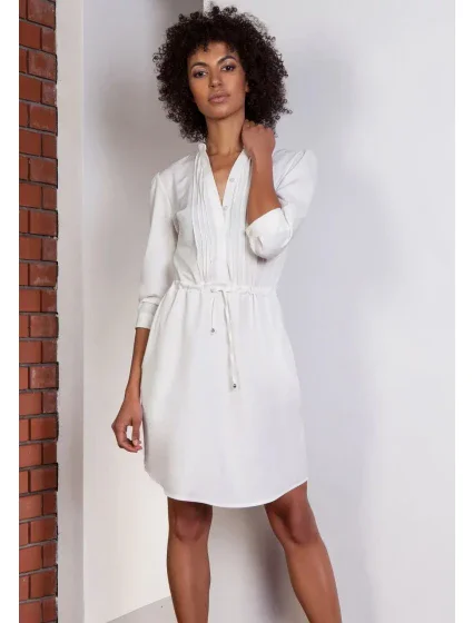 Dámské šaty model 18140442 ecru - Lanti