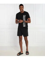 Pánské plážové tričko model 19509068 BEH černé - Calvin Klein