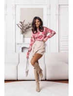 Dámska nohavicová sukňa Alexandra Beige - LaBalancia