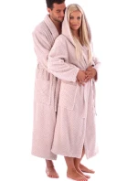 Unisex župan Athena 2116 peanut - Vestis