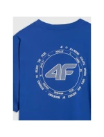 Pánske tričko oversize s potlačou 4F 4FWAW25TTSHM2403-36S Pánske tričko oversize s potlačou 4F 4FWAW25TTSHM2403-36S