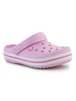 CROCS Crocband Clog K Ballerina Žabky Pink 207006-6GD