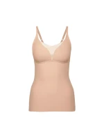 Dámske tričko Triumph Shape Smart Bra-Shirt - BROWN - hnedá 00EP - TRIUMPH