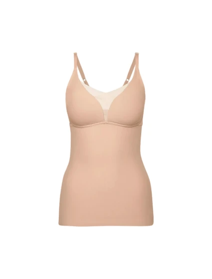 Dámske tričko Triumph Shape Smart Bra-Shirt - BROWN - hnedá 00EP - TRIUMPH
