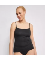 Dámske tričko EVER Ease Spaghetti Shirt - BLACK - black 0004 - SLOGGI Dámske tričko EVER Ease Spaghetti Shirt - BLACK - black 0004 - SLOGGI