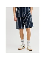 Jack&Jones pánske pruhované šortky JPSTJAIDEN COBA STRIPE JOG SHORTS REG SN SN 12274413 SKY CAPTAIN/STRIPES