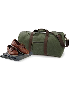QD Vintage plátěná cestovní taška 51.D vintage military green model 22506365 - Quadra