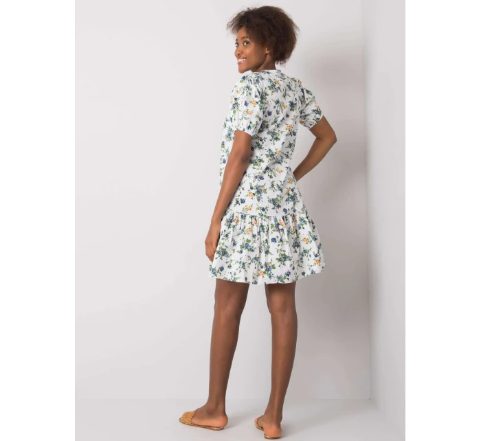 Šaty RO SK 2508.38P biela zelená