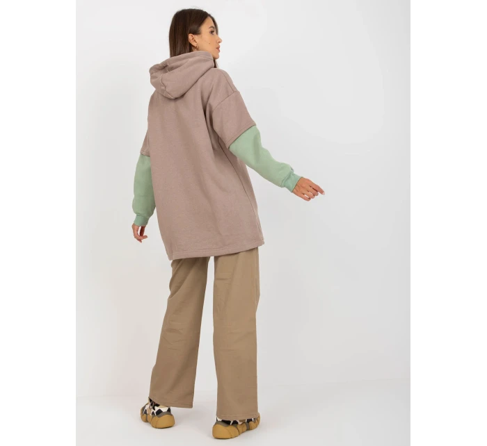 Mikina RV BL 8232.27X tmavo lila