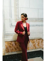 S417 Blejzr s lakom - bordový