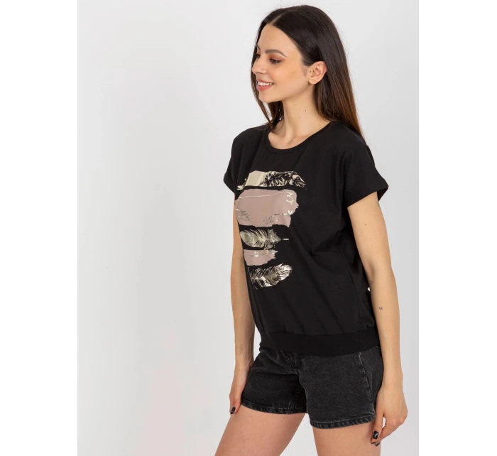 Dámske tričko RV BZ 8953.41P black - FPrice