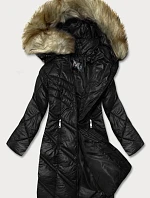 Dámska prešívaná bunda čierna (H-97-2)