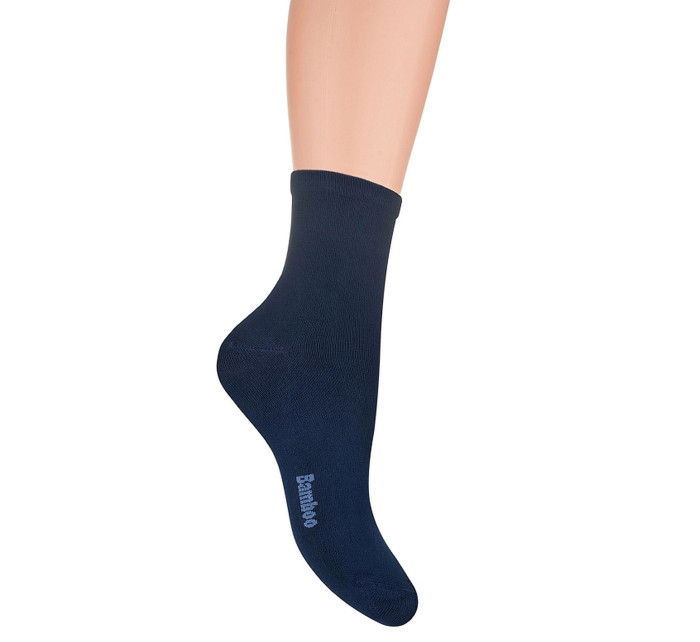 Dámske ponožky 24 dark blue - Skarpol