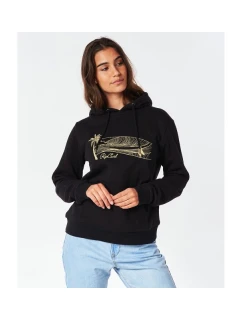 model 22191367 Script Hoodie černá - Rip Curl