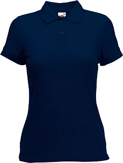 Fruit of the Loom Lady-Fit 65/35 Polo Dámske piqué polo 16.3212 tmavomodrá