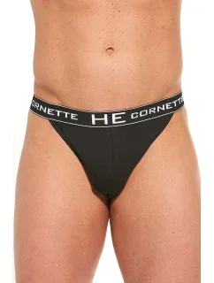 Cornette Thong High Emotion 501/02 farba:čierna