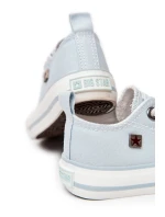 Dziecięce Klasyczne Niskie Trampki BIG STAR HH374094 Niebieskie Dziecięce Klasyczne Niskie Trampki BIG STAR HH374094 Niebieskie