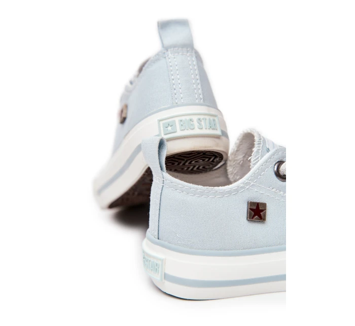 Dziecięce Klasyczne Niskie Trampki BIG STAR HH374094 Niebieskie Dziecięce Klasyczne Niskie Trampki BIG STAR HH374094 Niebieskie