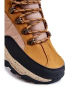 Pánské zateplené trekové boty model 21603169 velbloud - Cross Jeans