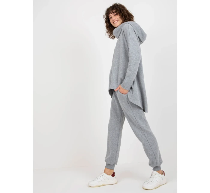 Dámská souprava EM KMPL model 18055686 šedá - FPrice Dámská souprava EM KMPL model 18055686 šedá - FPrice