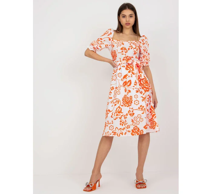 LK SK 508944 šaty.45P oranžová