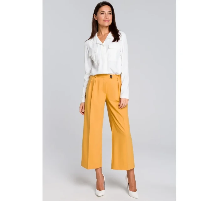 S139 Dámske nohavice Cullotes - žlté S139 Dámske nohavice Cullotes - žlté