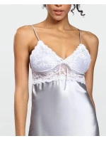 Dámska košieľka Harper Silver chemise - Dkaren Dámska košieľka Harper Silver chemise - Dkaren