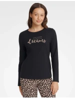 Dámské pyžamo Gino model 21899844 Černá - HENDERSON LADIES