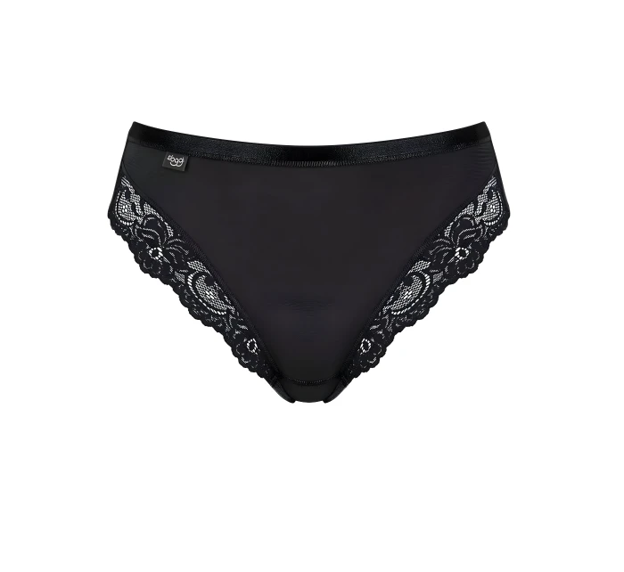 Dámske nohavičky sloggi Romance Tai - čierne - SLOGGI Dámske nohavičky sloggi Romance Tai - čierne - SLOGGI