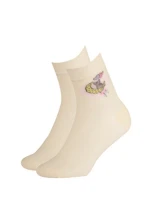 Dívčí vzorované ponožky  Cottoline 2732 model 19669613 - Gatta