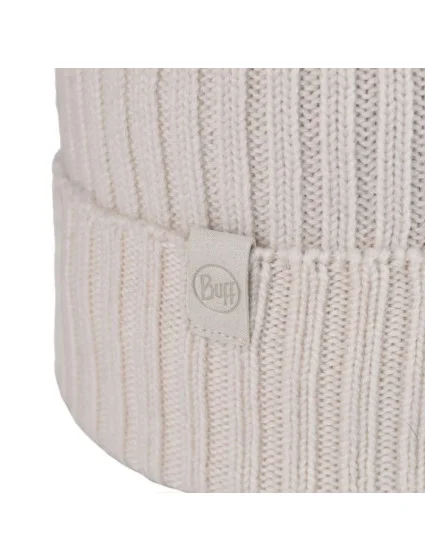 Pletená čepice Beanie model 21394462 - Buff Pletená čepice Beanie model 21394462 - Buff