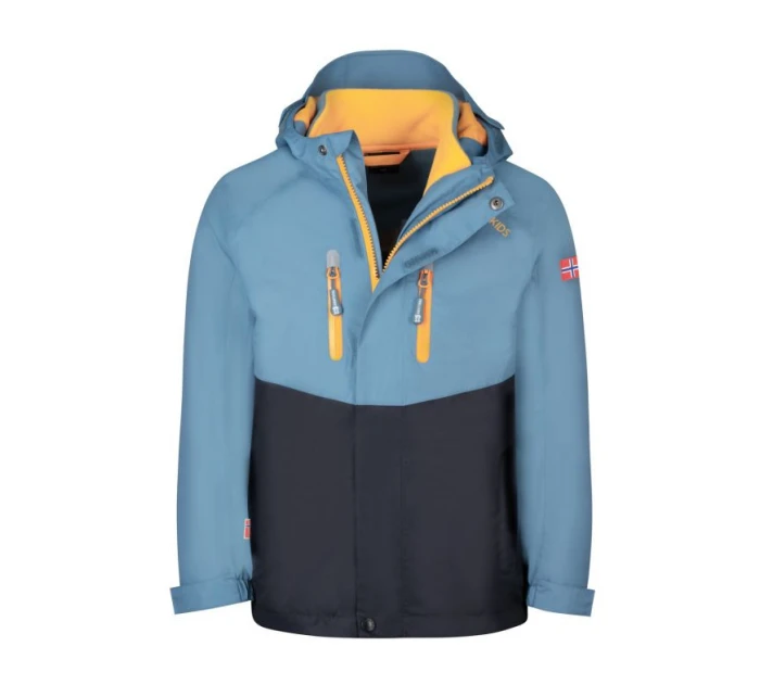 Detská nepremokavá bunda 3 v 1 Trollkids Kids Bryggen 3v1 Jacket winter blue (418-196) Detská nepremokavá bunda 3 v 1 Trollkids Kids Bryggen 3v1 Jacket winter blue (418-196)