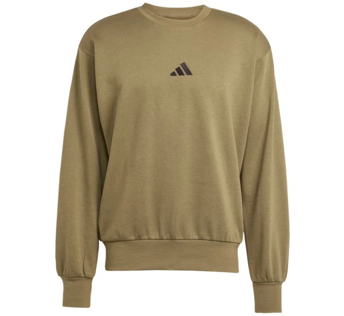 Pánská mikina Essentials Fleece olivová pánská model 21372691 - ADIDAS Pánská mikina Essentials Fleece olivová pánská model 21372691 - ADIDAS