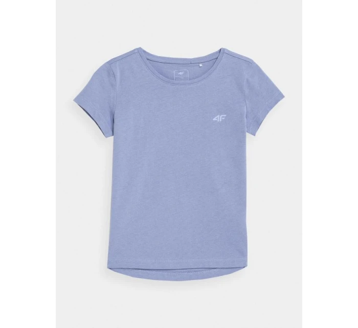Dievčenské tričko zo 100% bavlny 4F Junior