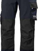 Helly Hansen Oxford 77395 R Pracovné nohavice „Oxford Connect TM“ – stredná veľkosť 59.407R námornícka modrá/čierna