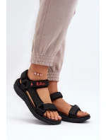 Damskie Sandały Lee Cooper LCW-24-34-2615 Czarne