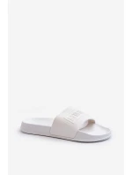 Klapki Męskie Big Star NN174651 Białe