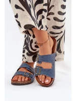 Dámské Pantofle Na Platformě S Přezkami model 21704354 - EVENTO Dámské Pantofle Na Platformě S Přezkami model 21704354 - EVENTO