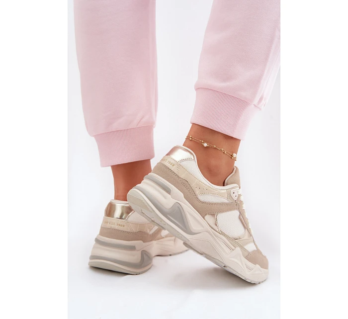 Dámské tenisky na platformě  Béžové model 22074783 - GAP