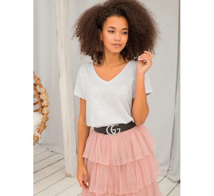 Tričko RV TS 4832.27P svetlo šedá Tričko RV TS 4832.27P svetlo šedá