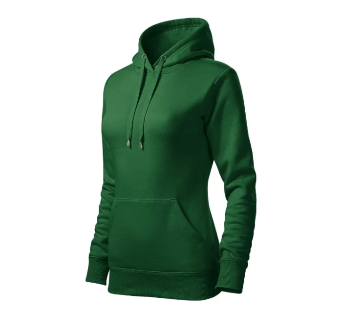 Cape mikina dámská lahvově zelená