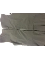 EMAMODA dámske šaty bez rukávov čierne - Čierna / S - YNS