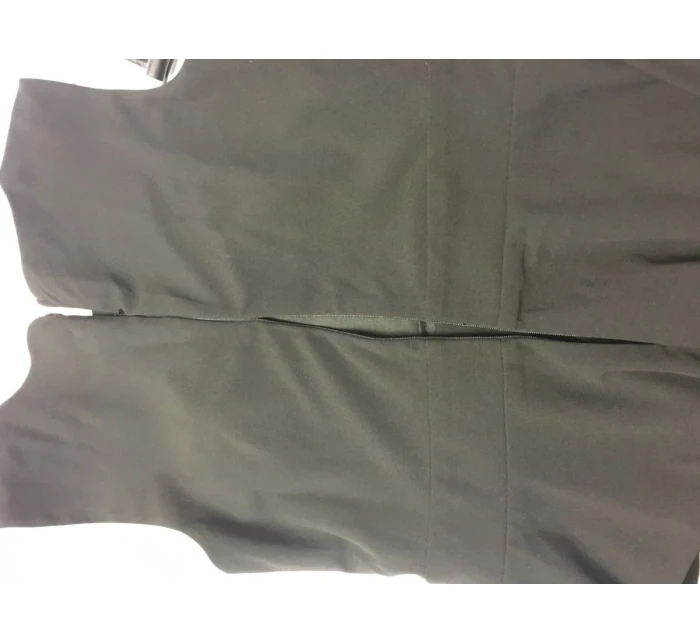 EMAMODA dámske šaty bez rukávov čierne - Čierna / S - YNS