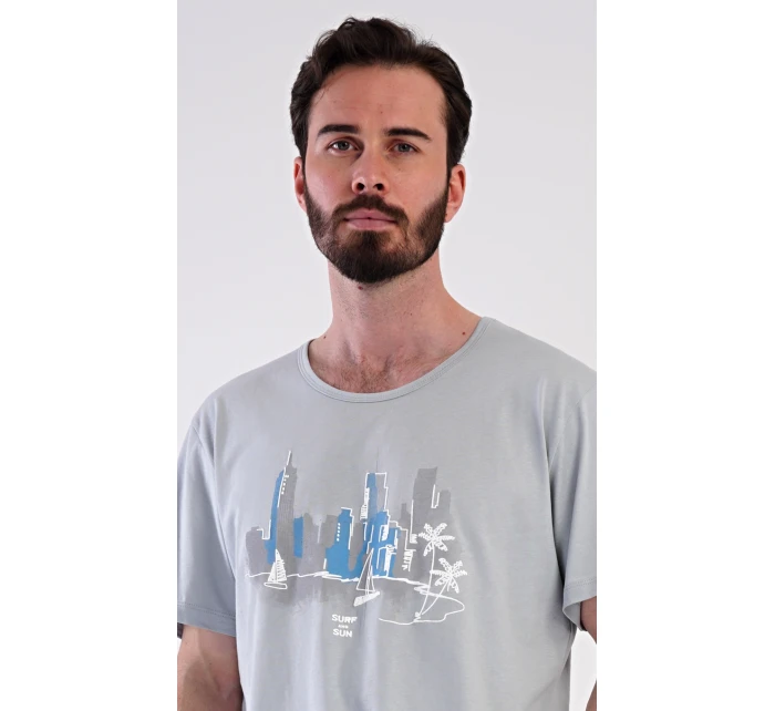 Pánské pyžamo šortky model 21293268 - Vienetta MAN Pánské pyžamo šortky model 21293268 - Vienetta MAN