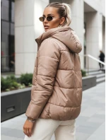 Dámská oboustranná péřová bunda VICTORIA zlatá Dstreet model 21969979 - FashionStreet