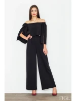 Dámsky overal M539 black - fígľov