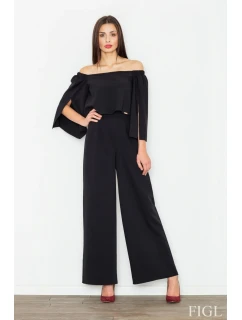 Dámsky overal M539 black - fígľov