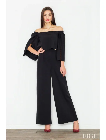 Dámsky overal M539 black - fígľov