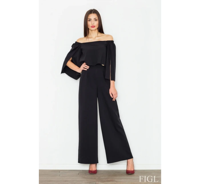 Dámsky overal M539 black - fígľov